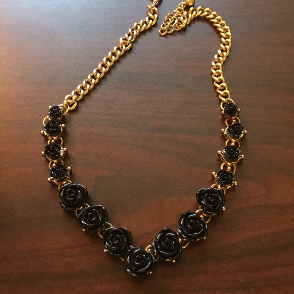 Black Rose necklace